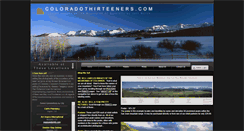 Desktop Screenshot of coloradothirteeners.com