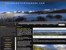 Tablet Screenshot of coloradothirteeners.com